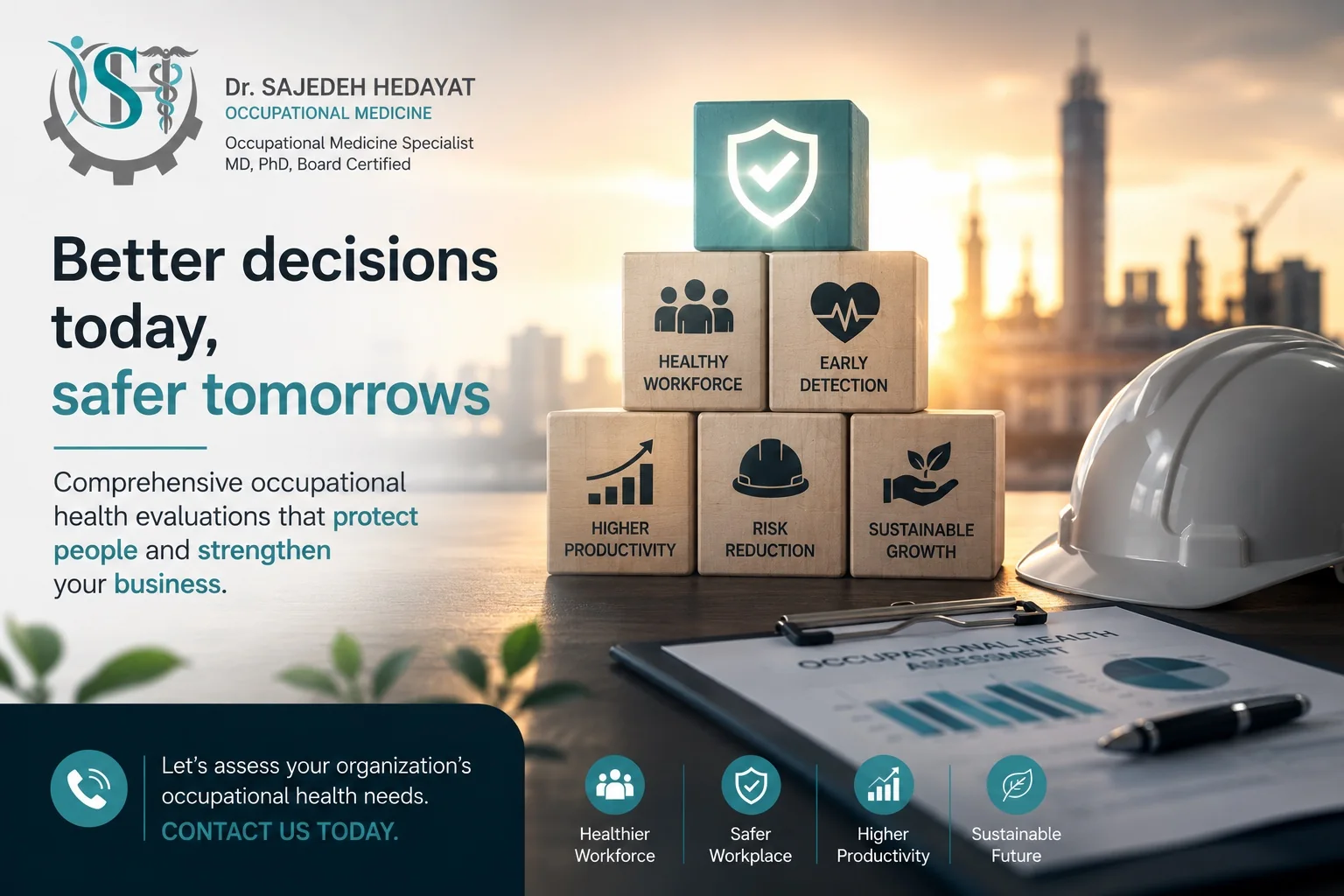 Occupational Medicine, safer decisions and prevention