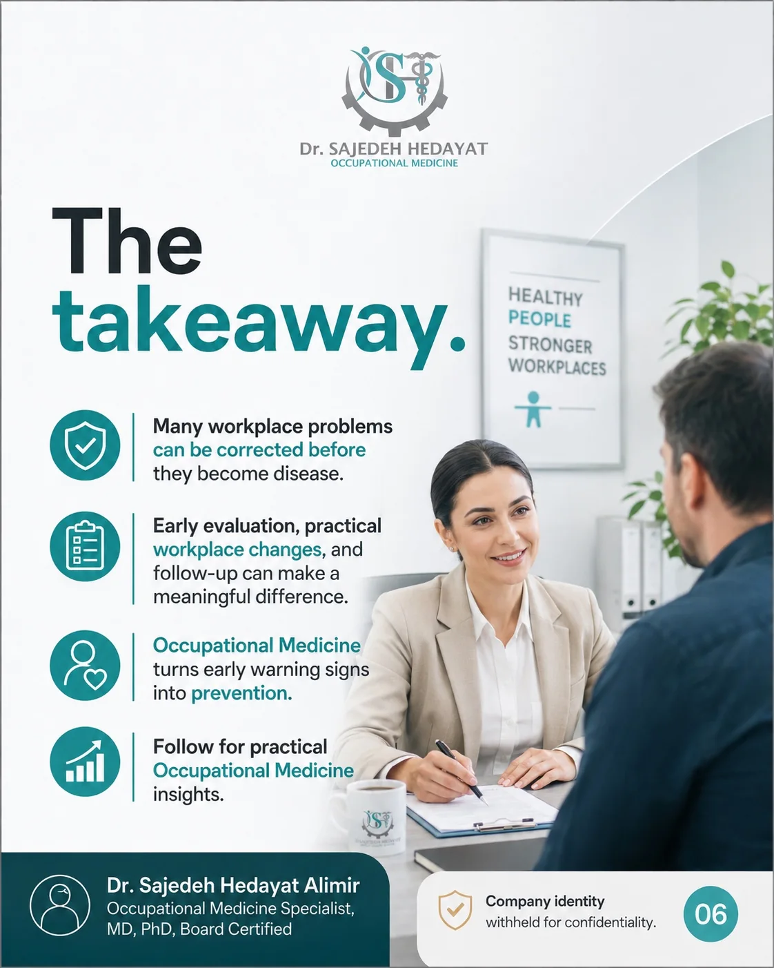 Occupational Medicine takeaway