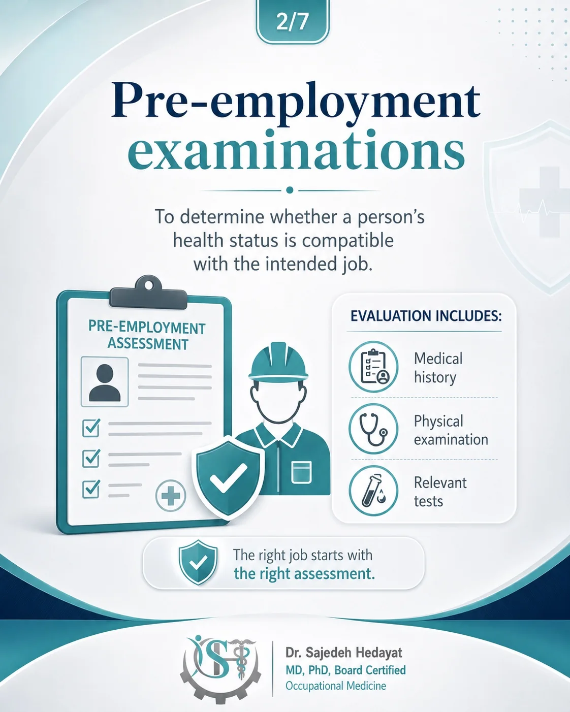Pre-Employment Medical Examination: Why the Real Job Matters