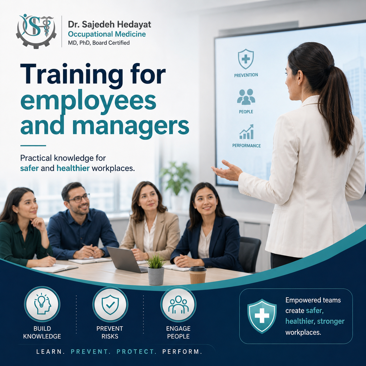Training for employees and managers